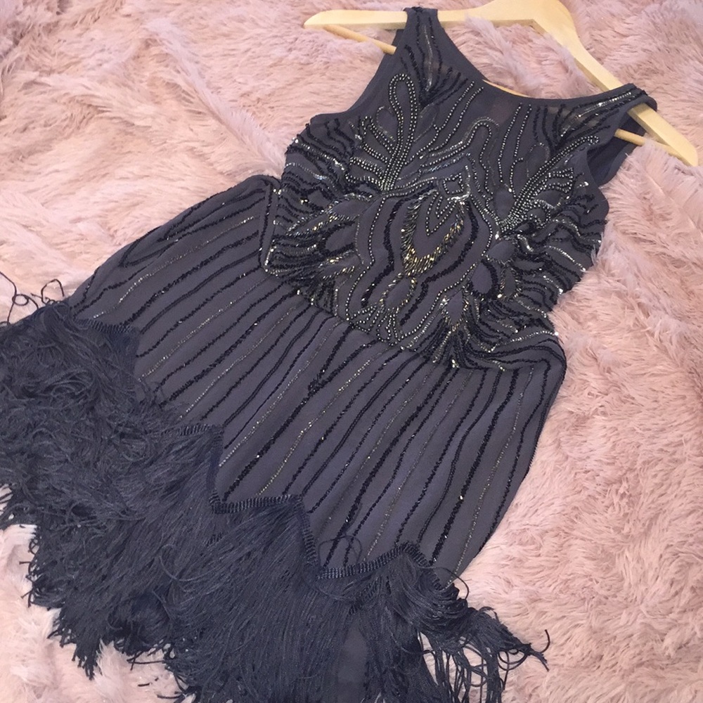 Gatsby dress with beautiful beading